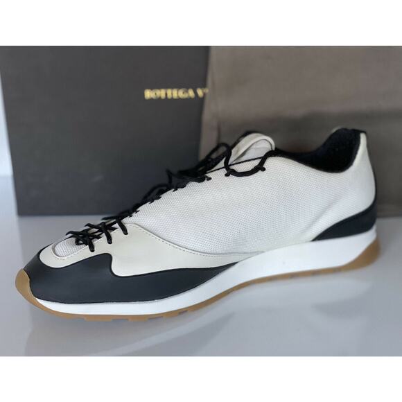 NIB $790 Bottega Veneta Men\'s Scar Tex White Sneakers 8 US (41 Euro) 609891 main image 10